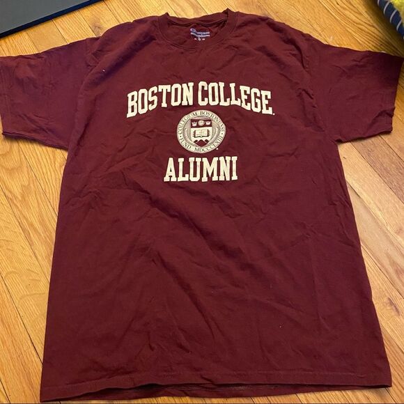 Champion Tops - Champion Boston College Alumni Tee Size Large